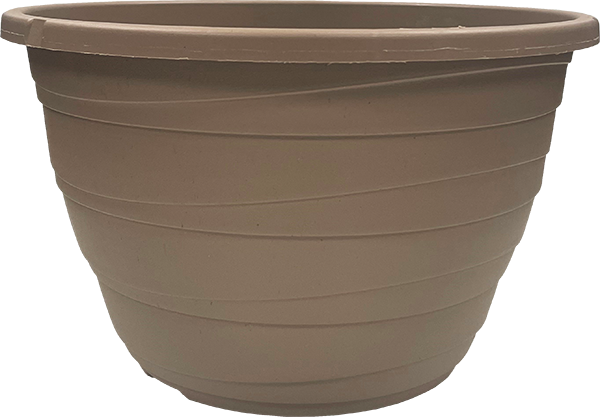 11 Inch Strata Basket Sandstone - 40 per case - Hanging Baskets